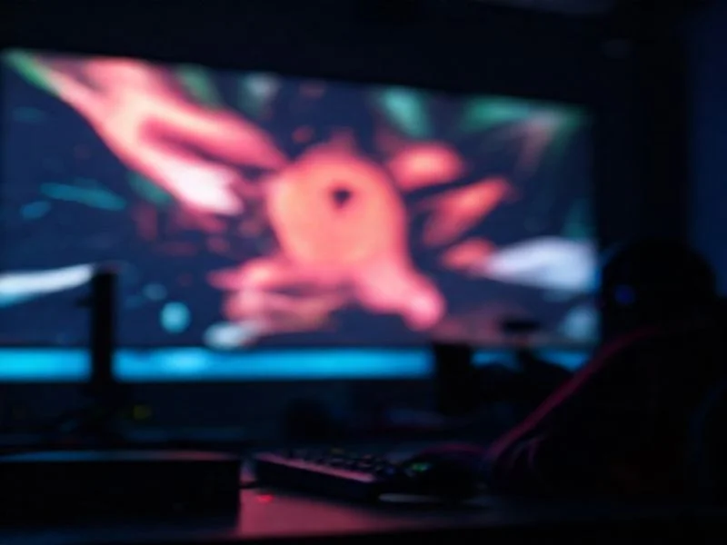 A stylized award trophy glowing with digital light, surrounded by holographic confetti.